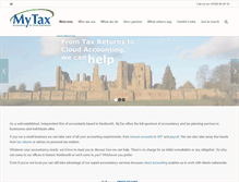 Tablet Screenshot of my-tax.co.uk